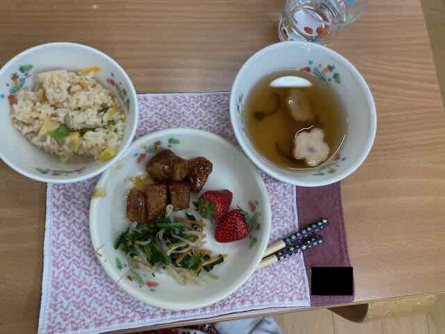 今日の給食です♫