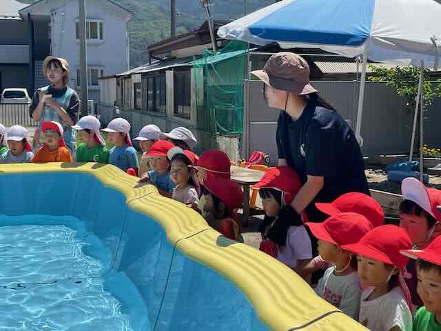 プール気持ち良さそうだなぁ！