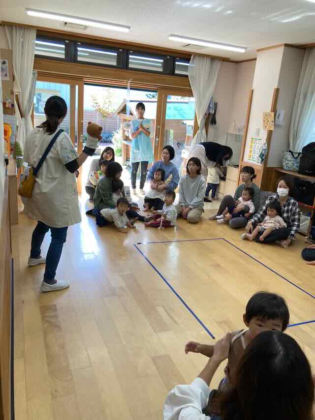 ようこそこまくさ幼稚園へ！たくさんのお友達が来てくれました♫